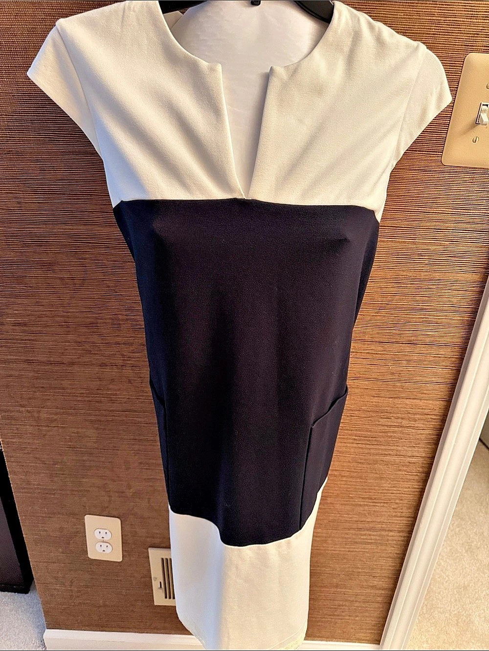 Kate Spade Color Block Mini Dress - Size 0 - Picture 3 of 6